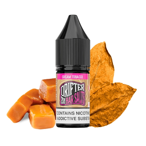 Juice Sauz Drifter Bar Salts Cream Tobacco 10ml 20mg Juice Sauz Drifter Bar Salts Cream Tobacco 10ml 20mg