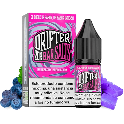 juice-sauz-drifter-bar-salts-blueberry-bubblegum-ice-10ml drifter salts blueberry bubblegum