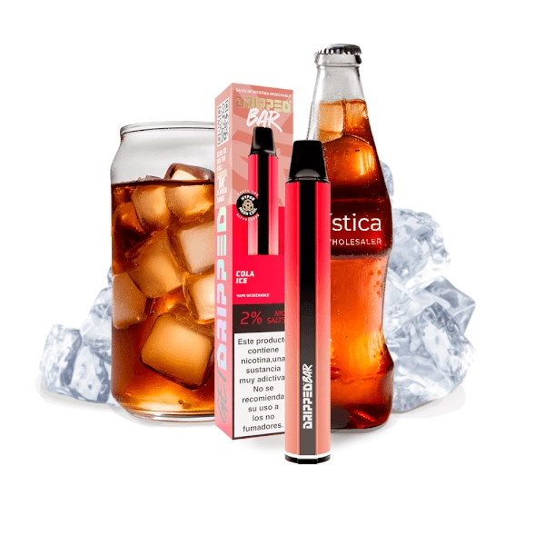 dripped bar disposable cola ice vape descartável 20mg vape descartável com nicotina
