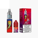 RandM Tornado vape com nicotina lush ice