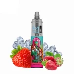 RandM Tornado vape com nicotina strawberry ice