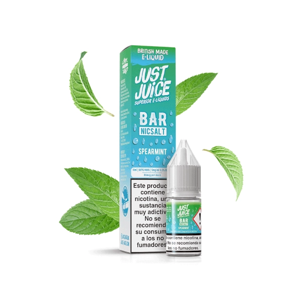 just-juice-bar-salts-spearmint-10ml just juice bar salt spearmint 10ml