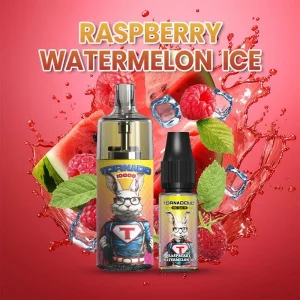vape tornado randm raspberry watermelon ice - disposable