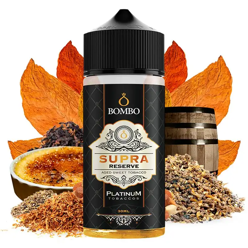 aroma-supra-reserve-30ml-longfill-platinum-tobaccos-by-bombo bombo supra reserve longfill