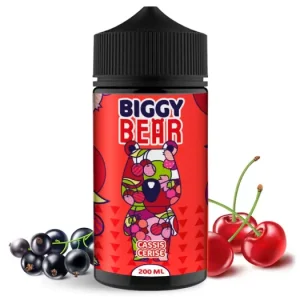 biggy bear 200ml vape eliquid cassis cerise