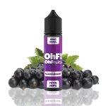 blackcurrant vape elquid from brand ohf in 50ml bottle