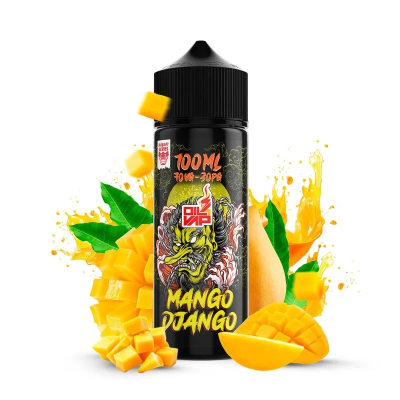 kabuki mango django vape eliquid 100ml