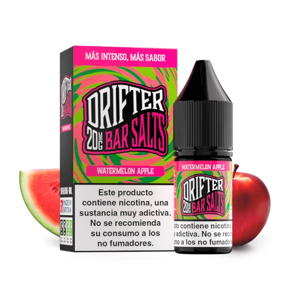 drifter-bar-salts-watermelon-apple-10ml Drifter Bar Salts Watermelon Apple 10ml