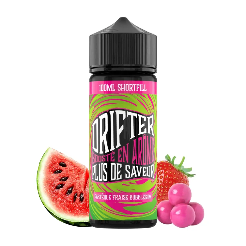 Drifter - Bar Juice - Watermelon Strawberry Bubblegum - 100ml Drifter Watermelon Strawberry Bubblegum - Mixed Series 100ml