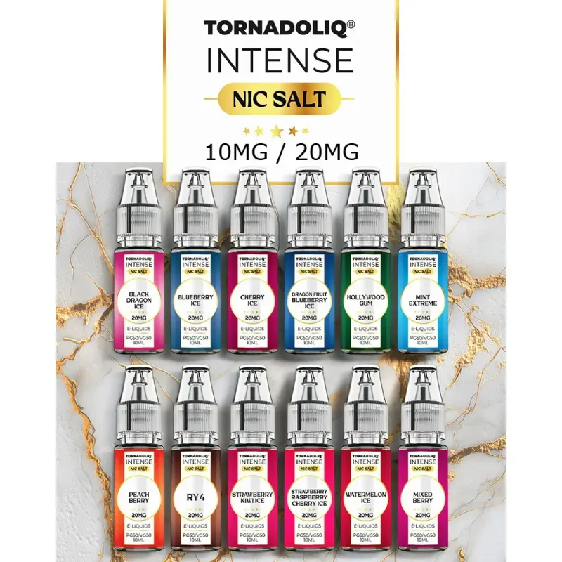 nic salts tornadoliq intense