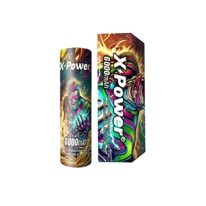 21700 battery x power 6000 mAh