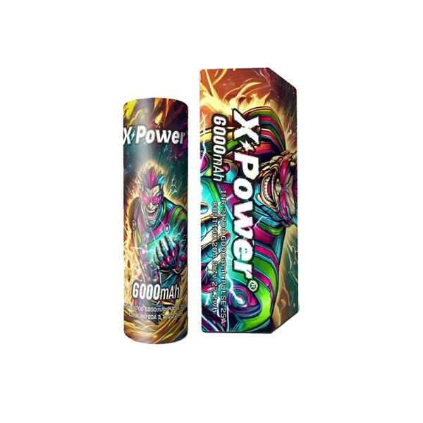 akumulator-21700-25a-6000mah-x-power Bateria 21700 x moc 6000 mAh