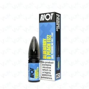 Riot X Salts - Blueberry Peach Fizz - 10mg/20mg