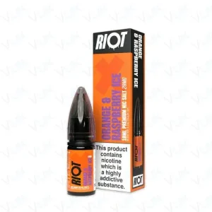 Riot X Salts - Orange & Raspberry Ice - 10mg/20mg