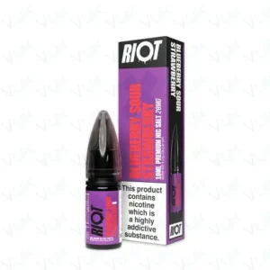 riot x salt blueberry strawberry salt 10mg e 20mg para vape