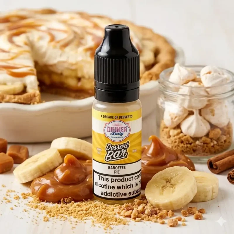 Banoffee Pie - Dinner Lady Dessert Bar Salts 10ml, 10mg e 20mg