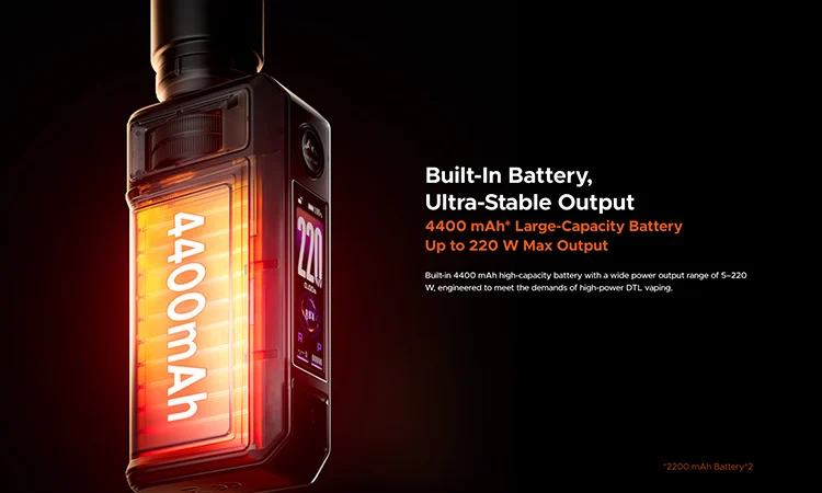 VOOPOO DRAG 6 bateria integrada 4400 mAh