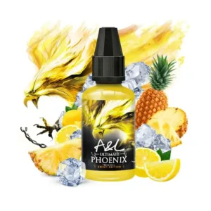 phoenix sweet edition da marca a&L, formato aroma para diluir antes de utilizar no vape, frasco de 30ml