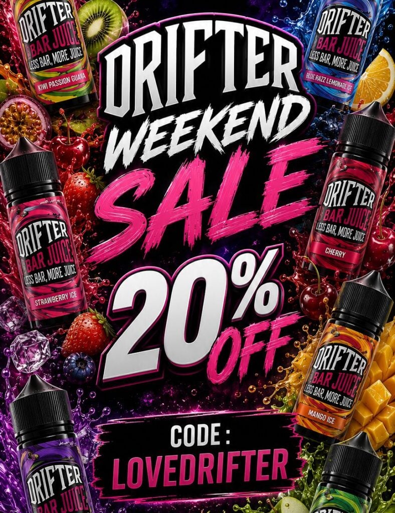 drifter juice sale on vapora.online