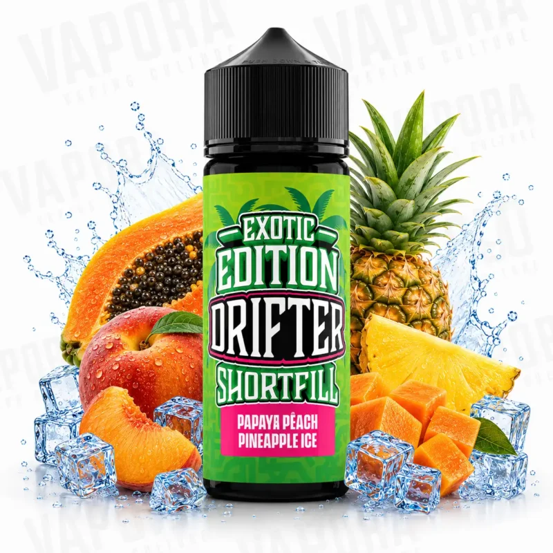 Papaya Peach Pineapple Ice Drifter - Papaya Peach Pineapple Ice da gama exotic 100ml