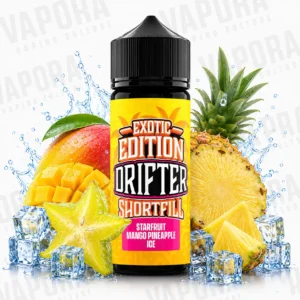 Starfruit Mango Pineapple Ice da marca Drifter gama exotic 100ml