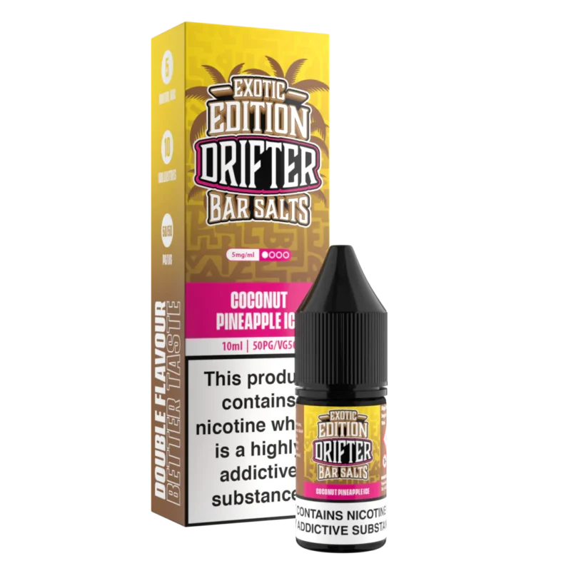 Drifter Salts Exotic Edition - Coconut Pineapple Ice 10ml