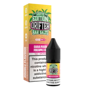 Drifter Salts Exotic Edition - Guava Peach Pineapple Ice 10ml