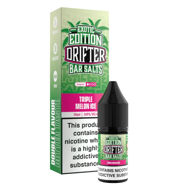 Drifter Salts Exotic Edition - Triple Melon Ice 10ml