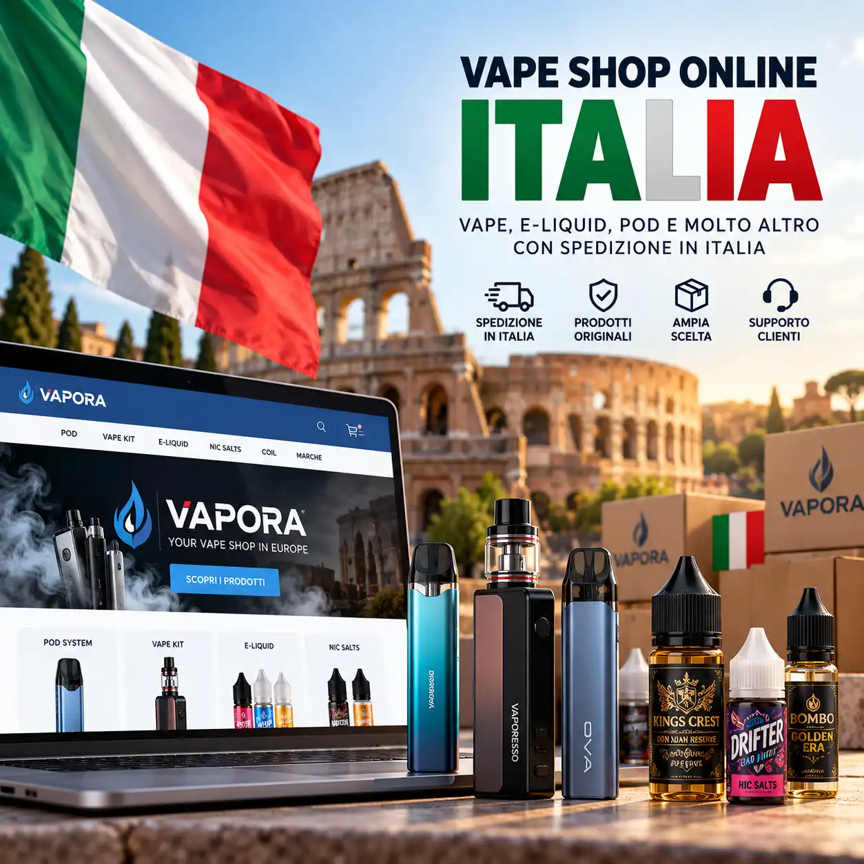 vape shop online italia