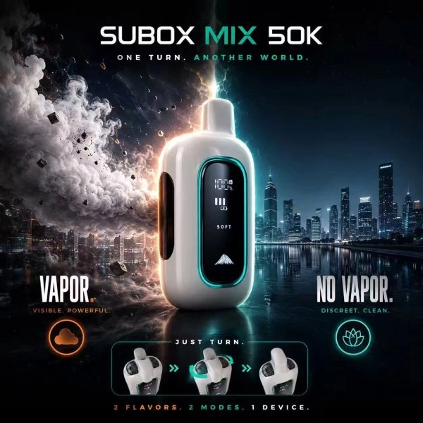 subox-mix-2-in-1-50k-950mah-20ml-1020mg-kangertech how to use Subox Mix 2-in-1 50k puffs kangertech vaporless