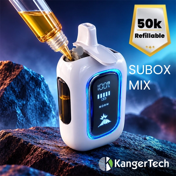 Subox Mix 2-in-1 50k puffs kangertech vaporless